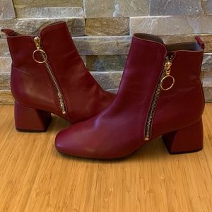 WONDERS Block Heel Bootie